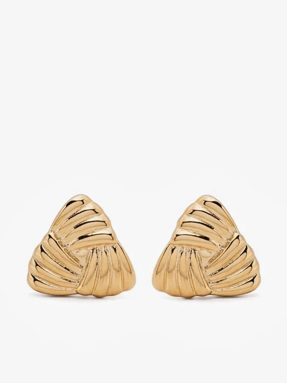 Brand New Heaven Maybem Tri Earrings Gold